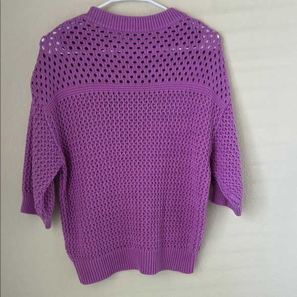 J. Crew Lavender Knit Sweater - Picture 4 of 4